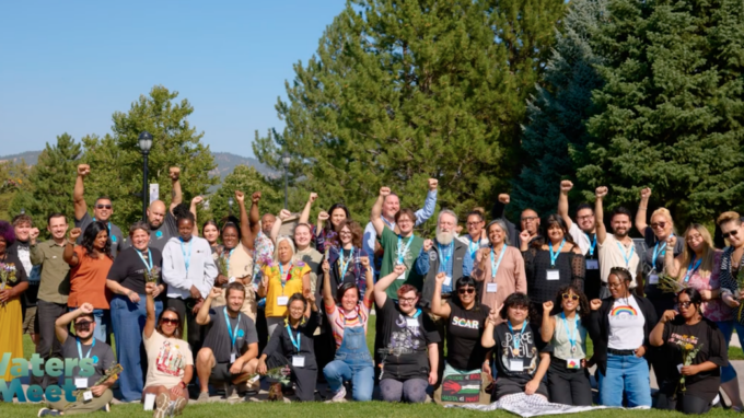 Group photo from training event.